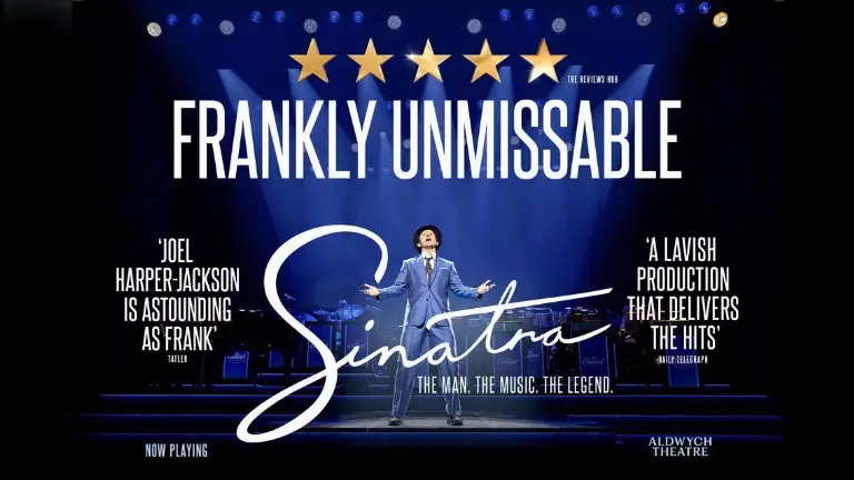 Event artwork: Sinatra the Musical — Aldwych Theatre — London — 7 October 2026
