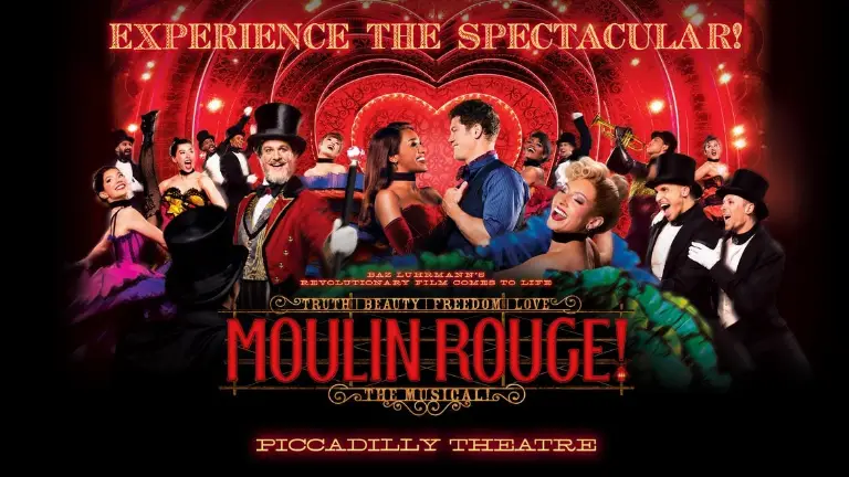 Event artwork: Moulin Rouge The Musical — Piccadilly Theatre — London — 16 October 2026