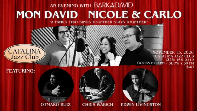 Award-Winning Filipino-American Jazz Vocalist MON DAVID Celebrates His Birthday