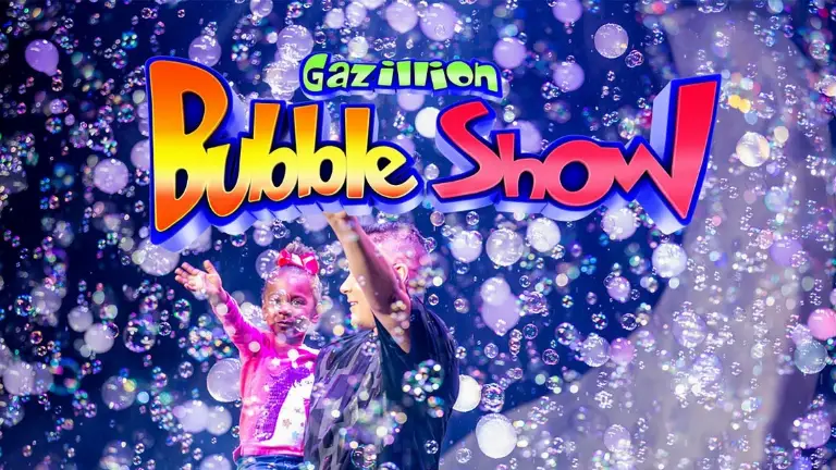 Event artwork: The Gazillion Bubble Show — New World Stages - Stage 2 — New York — 8 October 2026
