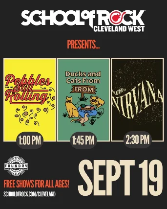 School of Rock Summer Performance Program - Free Show!
