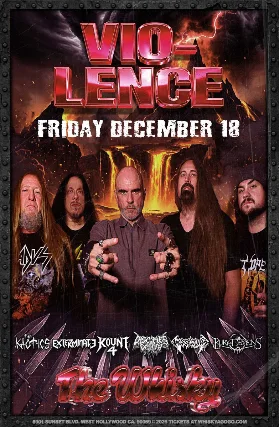 VIO-LENCE, The Kaotics, Exterminate, Breaking Curfew, Disciples of Death, Massecutor, Bury My Demons