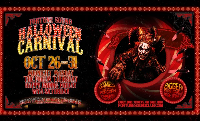 Fortune Sound Halloween Carnival at Wya? Saturdays