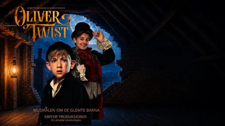 Event artwork: OLIVER TWIST - Koffers produksjoner — Chateau Neuf,Storsalen — Oslo — 6 October 2026