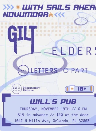 With Sails Ahead and Novumora with GILT, Elders, and Letters To Part