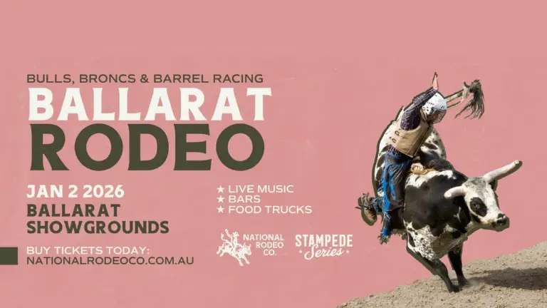Event artwork: Sydney Rodeo — Henson Park — Marrickville — 12 December 2026