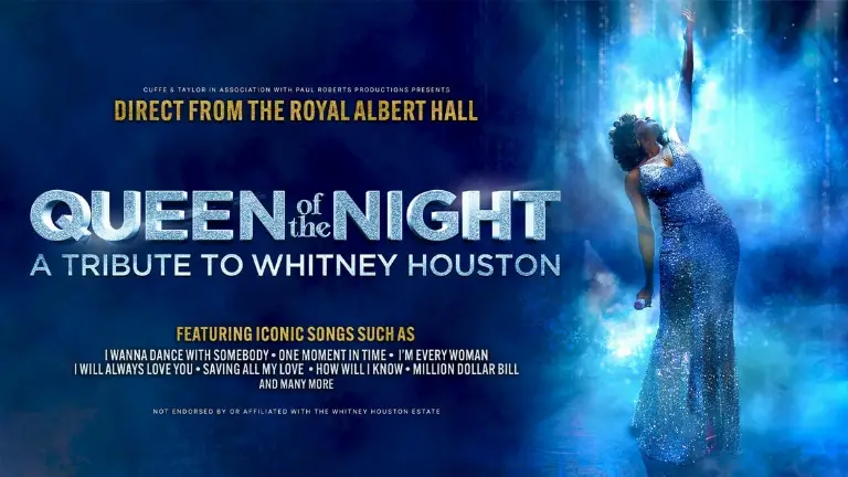 Event artwork: Queen of the Night - A Tribute to Whitney Houston — New Theatre Peterborough — Peterborough — 25 October 2026