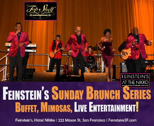 Mimosas & Motown: Sunday Brunch October 11th Brunch in Anzu at 11:30 AM / Show at 12:45 PM