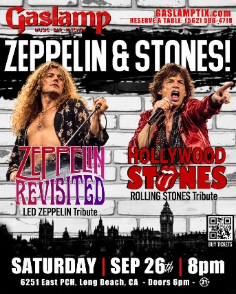 ZEPPELIN and STONES - with ZEPPELIN REVISITED and HOLLYWOOD STONES