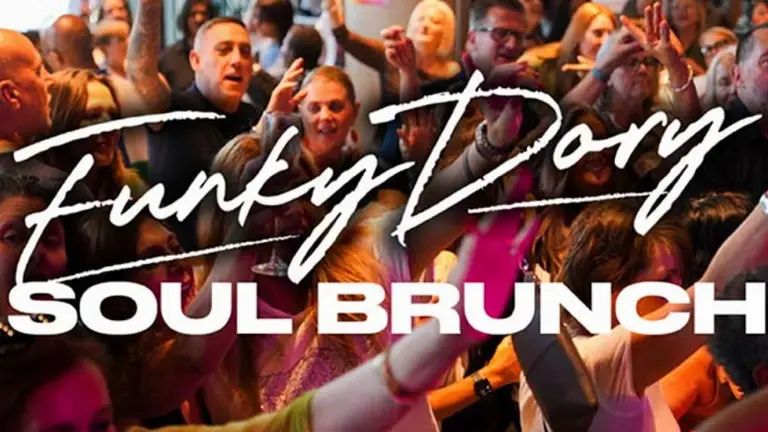 Event artwork: Funky Dory Soul Brunch — Soul Mama Islington — London — 12 December 2026