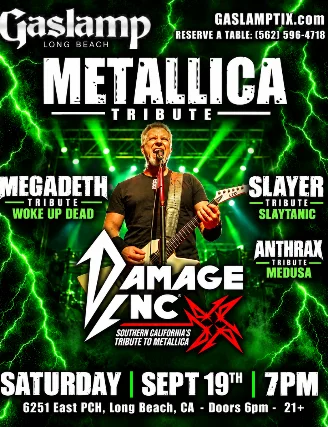 METALLICA + MEGADETH + SLAYER + ANTHRAX TRIBUTES ...BIG 4 of THRASH!