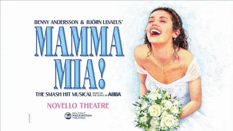 Event artwork: Mamma Mia! — Novello Theatre — London — 2 October 2026