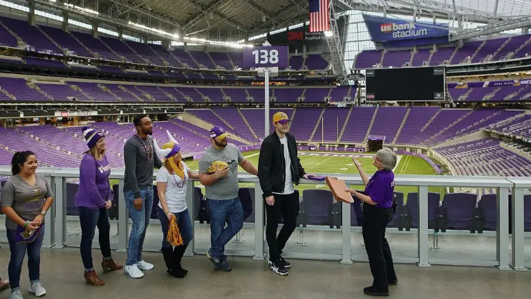 Event artwork: U.S. Bank Stadium Tour — U.S. Bank Stadium Tours — Minneapolis — 16 October 2026