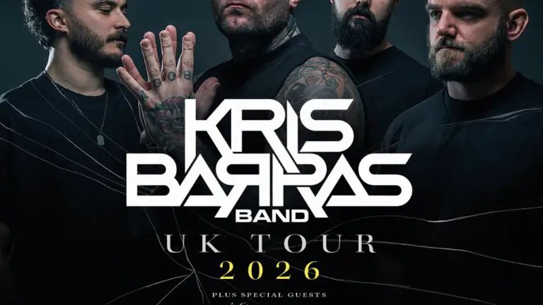 Event artwork: Kris Barras Band — Southampton 1865 — Southampton — 7 October 2026